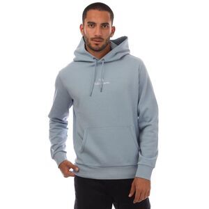 Ralph Lauren Mens Script Logo Hoodie / Blue
